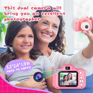 Mini Digital Kids Camera | 2.0" LCD Screen | 32GB Card Included | HD Quality