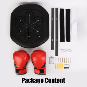 Music Boxing Training Electronic Boxing Wall Target Glove | Intelligent APP Combat