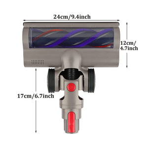 Turbo Brush Roller Head | LED | For Dyson V7, V8, V10, V11 Electric Floor Cleaners