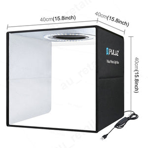 40CM Portable Photo Studio LED Light Tent Soft Box Room Photography