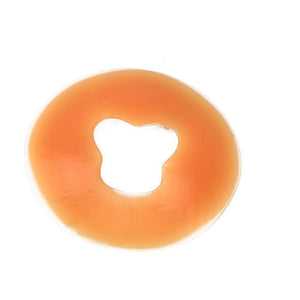 Orange Silicone Face Pillow | SPA Gel Face Pad Rest Massage Pillow
