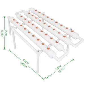 36 Sites Hydroponic Grow Tool Kits Vegetable Garden System 220V Water Pump