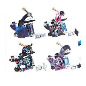 Beginner Tattoo Kit | 4 Machine Guns | 40 Color Inks