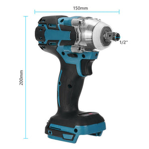 1/2" Cordless Impact Wrench Driver for Makita 18V Battery