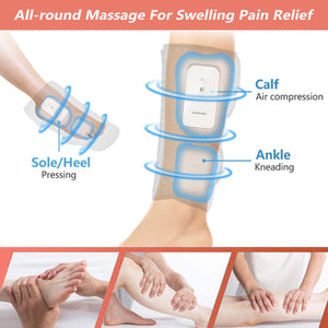 Heated Leg Massager | Air Compression Foot & Calf Massage