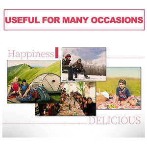 Portable Butane Gas Heater for Camping | Black