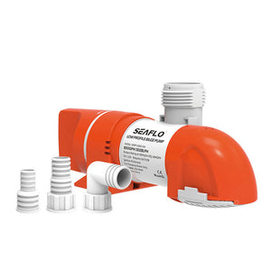SEAFLO 1100GPH DC12V Automatic Bilge Pump | Low Profile Water Pump for Boat Marine