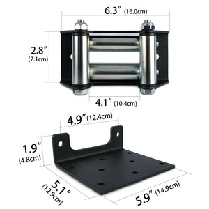 Electric Winch - 12V 5000LBS | Wireless | 15.2M Steel Cable | ATV UTV 4WD Boat | X-BULL