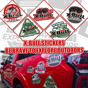 X-BULL Recovery Kit Off-Road Kinetic Rope Snatch Strap Winch Damper 4WD13PCS