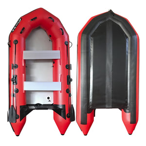 Inflatable Dinghy Boat Tender Pontoon Rescue | Red | 3.6m