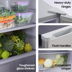 GECKO 70L Portable Fridge Freezer - Caravans Camping 12V/24V/240V