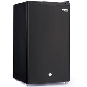 GECKO 95L Portable Upright Fridge Freezer for Camping, Caravans, and Bar Fridges