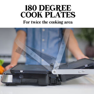 Smart Multi Contact Grill Sandwich Press Panini Waffle Maker | Stainless Steel