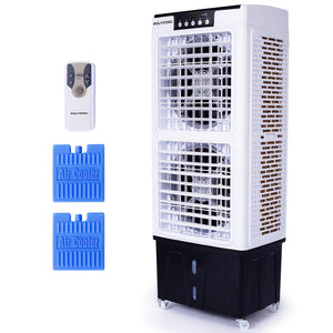 35L Portable Evaporative Air Cooler | 220W | 24 Hour Timer | 4 in 1 Cooling Fan | Remote Control