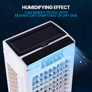35L Portable Evaporative Air Cooler | 220W | 24 Hour Timer | 4 in 1 Cooling Fan | Remote Control