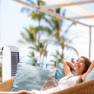 6L Portable Evaporative Air Cooler | 24 Hour Timer | 4 in 1 Cooling Fan