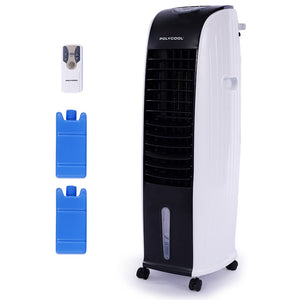 8L Portable Evaporative Air Cooler | 24 Hour Timer | 4 in 1 Cooling Fan