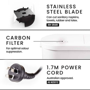 Macerator Pump | 800W | Commercial | 4 Inlet | for P-Trap Toilet Upflush | Heavy-Duty