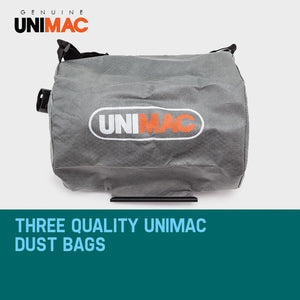 Drywall Sander Replacement Bags | Wall Plaster Board Vacuum Cleaner | 3x UNIMAC