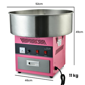 Commercial Cotton Candy Machine Fairy Floss Maker 1000W