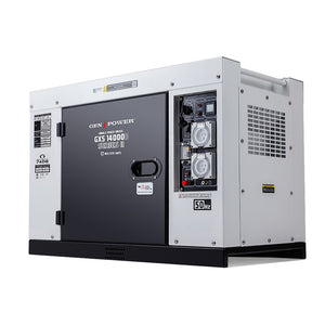 Portable Diesel Generator | 8.4kW Peak Power | Single Phase | Key Start | 460cc Engine | Commercial Use