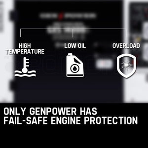 Portable Diesel Generator | 8.4kW Peak Power | Single Phase | Key Start | 460cc Engine | Commercial Use