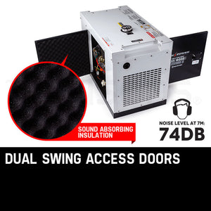 Portable Diesel Generator | 8.4kW Peak Power | Single Phase | Key Start | 460cc Engine | Commercial Use