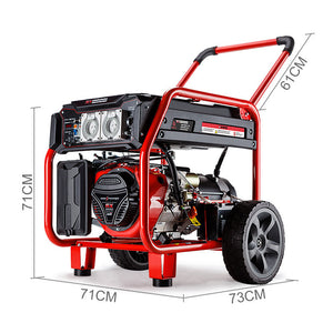 Portable Petrol Generator | 8.4kW Max | 6kW Rated | Single Phase | 18HP 420cc 4-Stroke Engine | GENPOWER