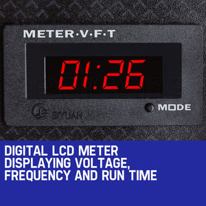 Portable Petrol Generator | 8.4kW Max | 6kW Rated | Single Phase | 18HP 420cc 4-Stroke Engine | GENPOWER