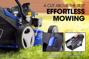 POWERBLADE 139CC Petrol Push Lawnmower | 4 Stroke Engine