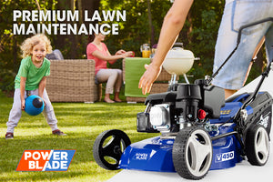 POWERBLADE 139CC Petrol Push Lawnmower | 4 Stroke Engine