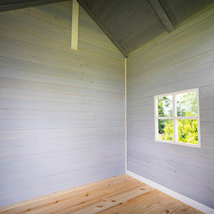 Wooden Tower Cubby House with Slide, Sandpit, Climbing Wall, Noughts & Crosses | ROVO KIDS Brand