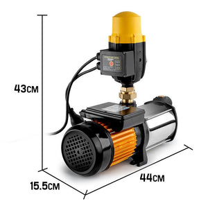 Protege Multi Stage Water Pump High Pressure Rain Tank Garden Farm House