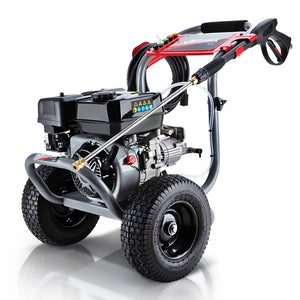 7HP 4800PSI Petrol High Pressure Washer, Gun Water Cleaner Gurney, 4-Stroke Engine, 30M Hose | Jet-USA
