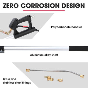Jet-USA 4000PSI 5.5M Telescopic Universal Pressure Washer Pole Wand Extension Lance