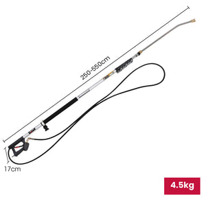 Jet-USA 4000PSI 5.5M Telescopic Universal Pressure Washer Pole Wand Extension Lance