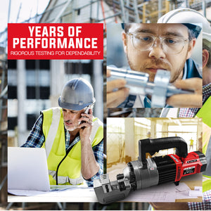 Baumr-AG 950W 22mm Rebar Cutter | Electric Hydraulic | Portable | Reo Bar