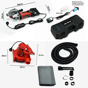 Wall Chaser and Vacuum Combo | Concrete Dust Collector | Chasing Machine