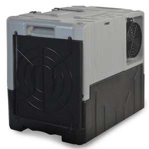 50L/day Commercial Air Dehumidifier for Mould | Portable, Stackable, LCD Display, Wheels