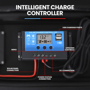 Portable USB Folding Solar Panel | Power: 100W | For Camping | Brand: GENPOWER