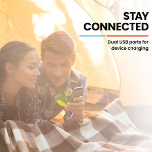 Portable USB Folding Solar Panel | Power: 100W | For Camping | Brand: GENPOWER