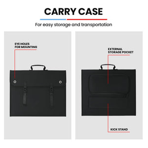 Portable USB Folding Solar Panel | Power: 100W | For Camping | Brand: GENPOWER