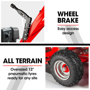 15HP Commercial Petrol Tree Stump Grinder