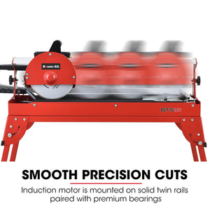 Electric Tile Saw Cutter | Power: 800W | Blade Size: 200mm (8") | Cutting Length: 620mm | Brand: BAUMR-AG