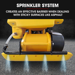94kg Plate Compactor | 420x540mm | Sprinkler System | Paver Pad