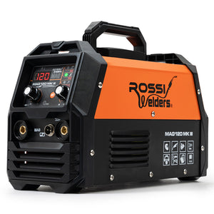 Portable Inverter MMA MAG Gasless Lift-Arc Welder | Power: 120 Amp | Brand: ROSSI