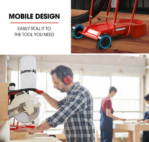 Dust Collector Extraction Cyclone for Woodworking Workshop