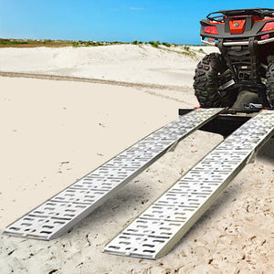 Pair of 2.3m Aluminium Loading Ramps | 1360kg Capacity | BULLET Brand