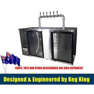 Kegerator | KegMaster Super Deluxe | Two Door Large