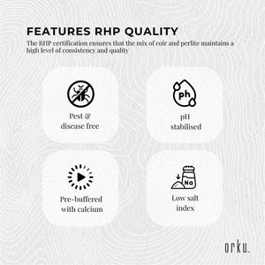 20L Premium Coco Perlite Mix | 70% Coir Husk 30% Hydroponic Plant Growing Medium